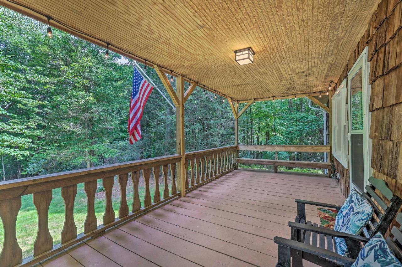 Villa Peaceful Roaring Gap Retreat With Fire Pit And Patio! Exterior foto