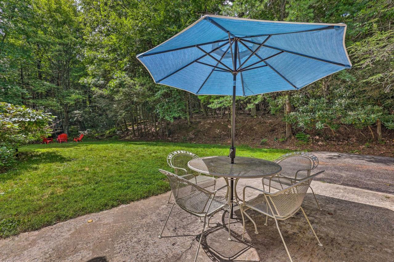 Villa Peaceful Roaring Gap Retreat With Fire Pit And Patio! Exterior foto